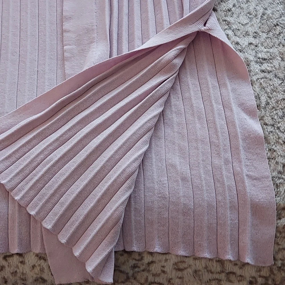 Chico's Lilac Pleated 3/4 Sleeve Duster AND Torrid Ava Flowy Tank - Picture 8 of 12